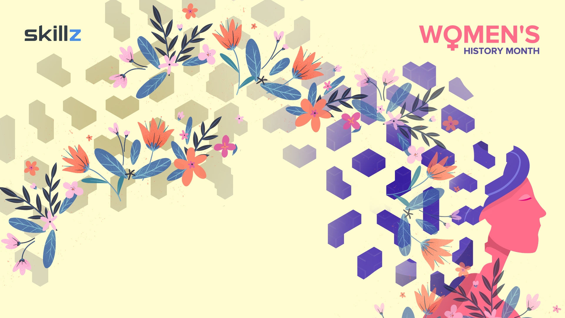 Women's History Month Virtual Backgrounds - Skillz: Competitive Mobile Games Platform & Software Women's History Month Virtual Backgrounds - Skillz: Competitive Mobile Games Platform & Software