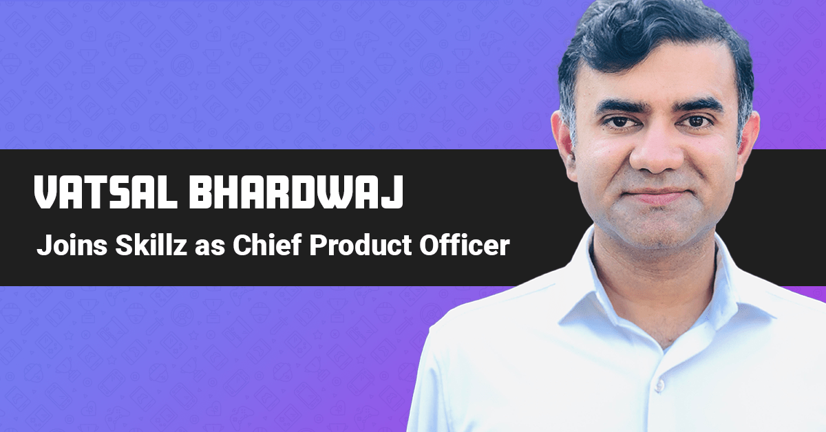 Skillz Names Former Amazon Executive Vatsal Bhardwaj as Chief Product Officer to Drive the Future of Mobile Gaming